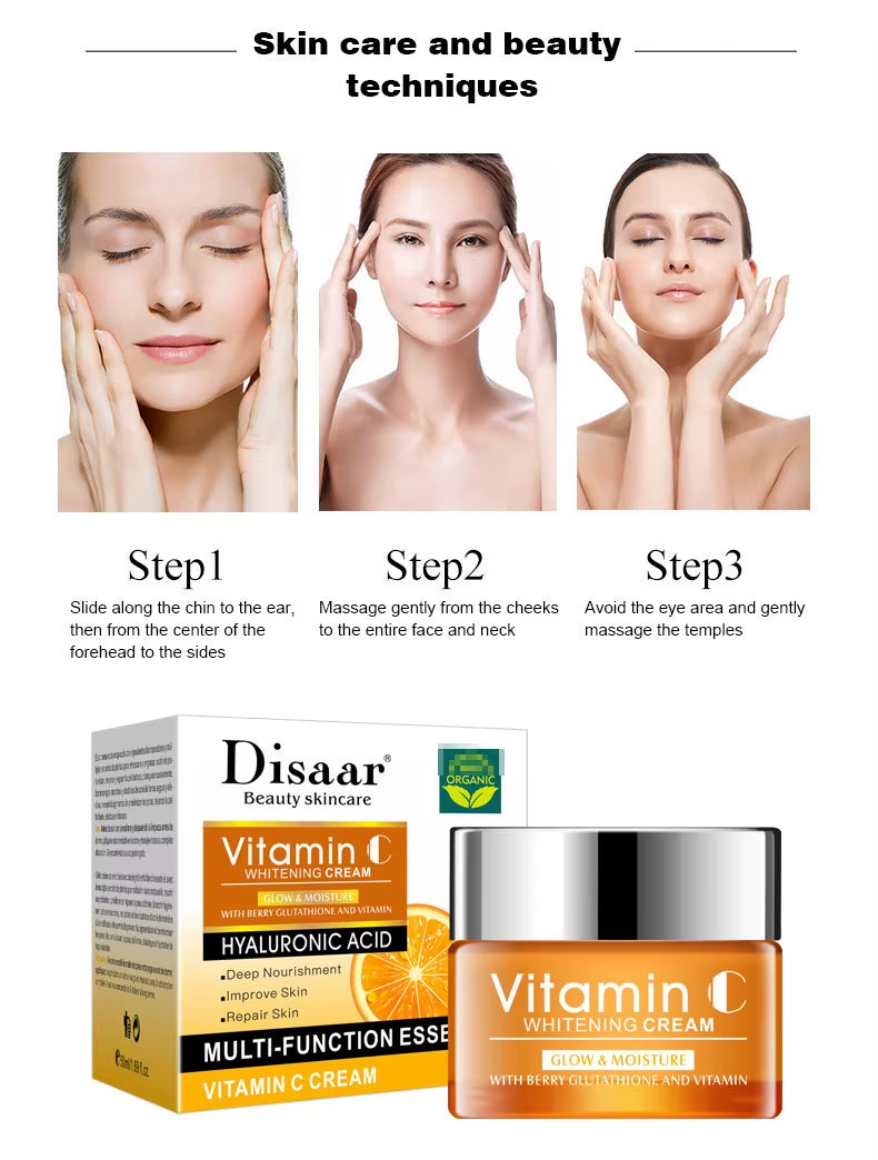 Disaar™ — Pack 3 vitamina C Serum + Crema + Ojos